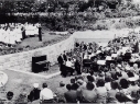 Freilichtbühne bei ihrer Eröffnung 1954