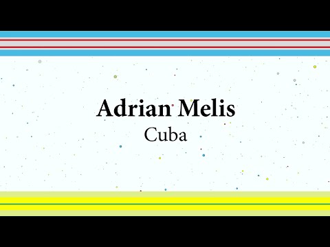 Adrian Melis (Cuba), one of 21 artists nominated for the Future Generation Art Prize 2014