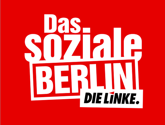 Mit ihrem Wahlprogramm "Das soziale Berlin" erzielt die Linke bisher kaum Erfolge: In der Sonntagfrage landet die Partei derzeit bei 10,5 Prozent.
